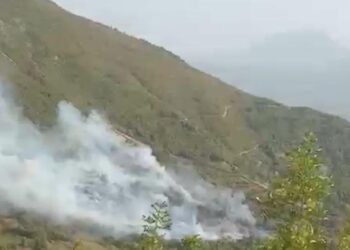 Zjarri përfshin malësinë e Krujës, flakët përhapen me shpejtësi/ Terreni i pamundur për zjarrfikëset, kërkohet ndërhyrje nga ajri!