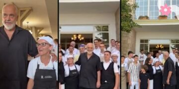 Mbledhja e socialistëve në Lundër, Rama takon stafin e restorantit: Me katnarët e mi n’dur t’sigurta! (VIDEO)