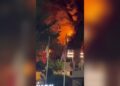 Zjarr në zonën e Ujit të Ftohtë në Vlorë, një hotel rrezikohet nga flakët!
