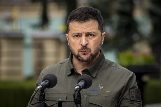 Zelenskyy: Ukraina ka rimarrë 745 km katrorë gjatë një operacioni preciz këtë vit -