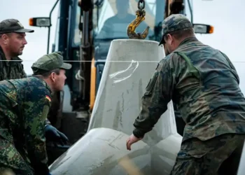 Fortifikimi i kufirit evropian, ushtria gjermane vendos pengesa antitank në terrenin polak