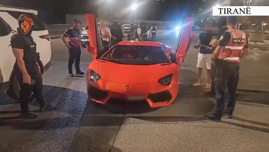 Kontrolle në Tiranë  Makina luksoze  mjete të blinduara dhe persona me precedentë në sitën e policisë