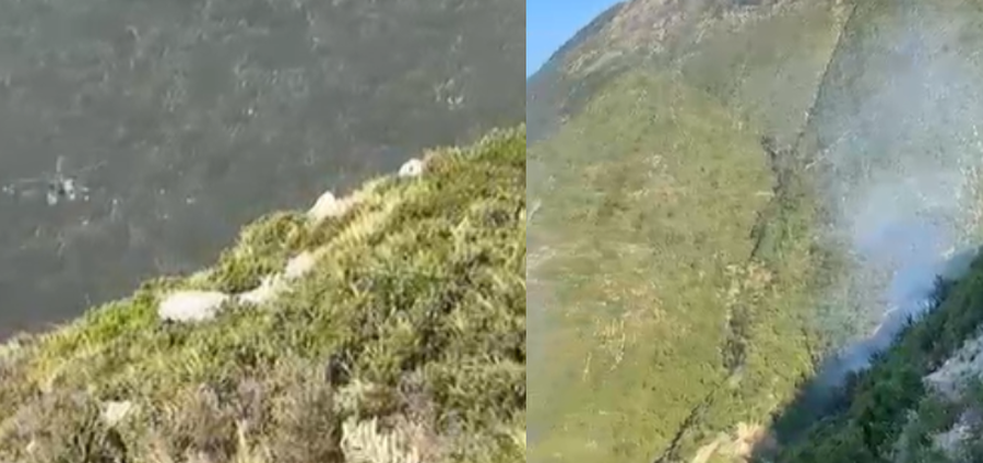 Zjarri në Palasë vihet nën kontroll  ndërhyrja e zjarrfikësve dhe helikopterëve frenon përhapjen e flakëve