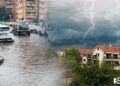 Moti i keq godet veriun e Italisë, rrufe dhe erëra me shpejtësi 106 km/orë. Në Jug ende nxehtë
