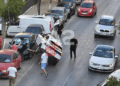 Aksident i pazakontë në Sarandë, automjeti përplaset me disa makina në rrugën kryesore