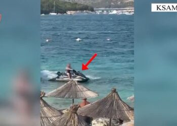 Rrezikoi pushuesit me Jet Ski në plazhin e Ksamilit, gjobitet me 500 mijë lekë