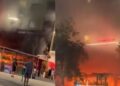 Tmerr në Lungomare! Hoteli përfshihet nga flakët, 7 të plagosur, pushuesit hidhen nga ballkonet për të shpëtuar (VIDEO)