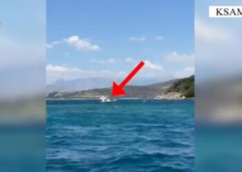 Gomonia shkel perimetrin e sigurisë dhe rrezikon pushuesit në Ksamil, gjobitet drejtuesi