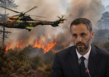 Zjarret në Finiq, Lamallari: Situatë e vështirë. Punojmë nga toka e ajri për shuarjen