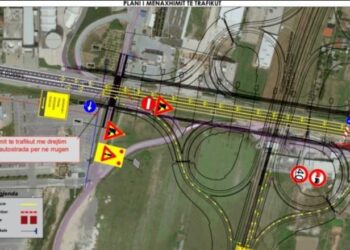 Zgjerimi i mbikalimit të Rinasit, bllokohet gjatë natës në 6-7 gusht autostrada Tiranë-Durrës
