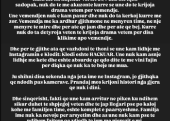 “Po kaloj kohë me familjen, jo me personin që doni ju”/ Elijona reagon për raportin me Klodin
