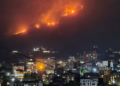 Operacion masiv në Krujë, 3 helikopterë kundër zjarreve! Flakët rrezikojnë të zbresin në zonat e banuara