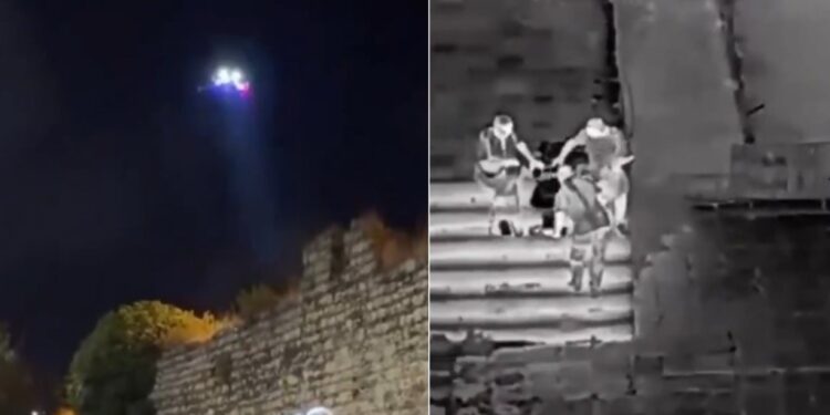 “Largohuni menjëherë nga zona”, policia turke përdor dronë për të ndaluar konsumimin e alkoolit -