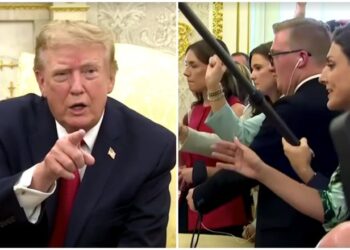 Përplasje e fortë në Shtëpinë e Bardhë! Trump i bërtet gazetares së CNN: Hesht! Hesht! Hesht! (VIDEO)
