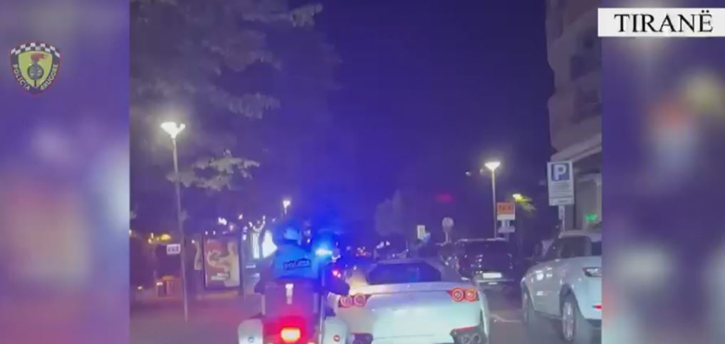 Nga makinat luksoze te xhirot e gomave  policia  blindon  rrugët e Tiranës  3012 gjoba në 48 orë