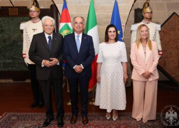 Begaj në Itali, pritet nga Mattarella e Meloni, mbështet kuqezinjtë në Lojërat Mesdhetare