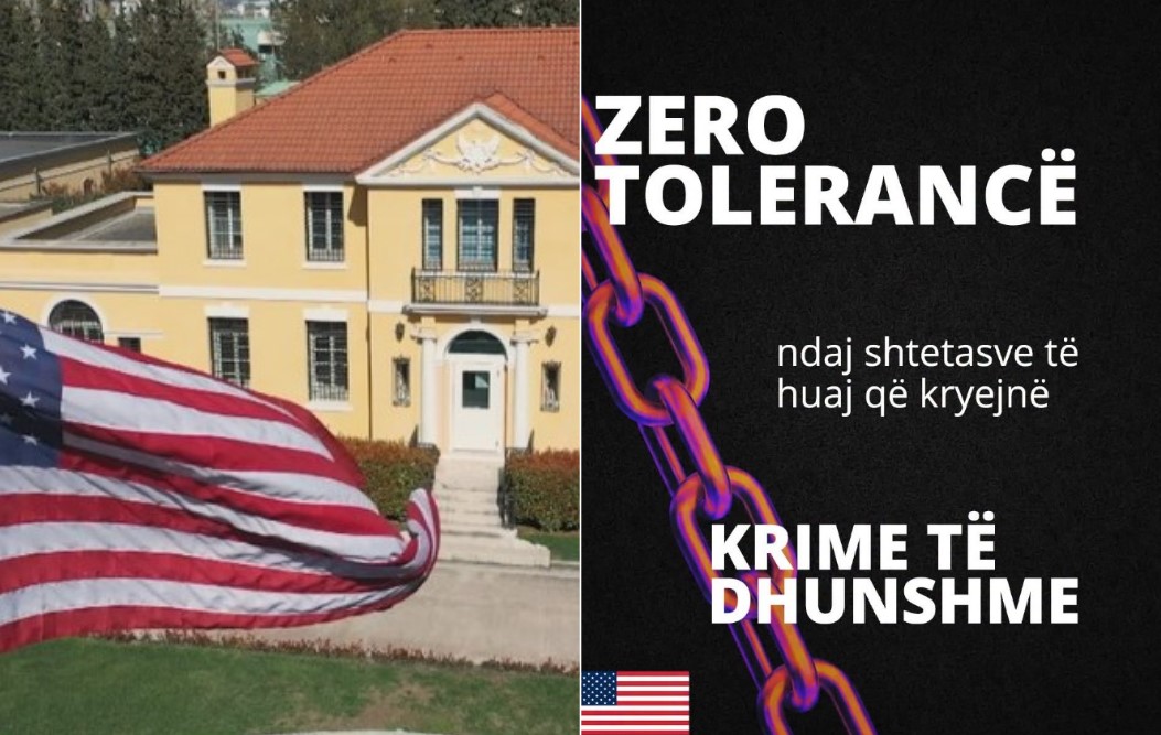  Kërcënojnë sigurinë tonë   Ambasada Amerikane ndan mesazhin e DASH  Nën udhëheqjen e Trump do të anulohen vizat e të huajve që kryejnë krime