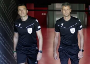 Arbitrat shqiptarë do vendosin drejtësi në dy sfida të fazës play-off të Conference League!
