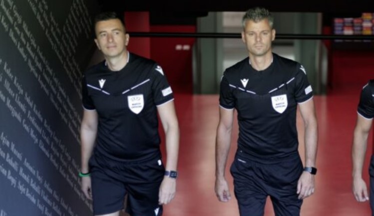 Arbitrat shqiptarë do vendosin drejtësi në dy sfida të fazës play off të Conference League 