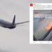 VIDEO/ Panik në fluturim mbi SHBA, motori i avionit “Boeing” merr flakë pas përplasjes me një zog dhe bën ulje emergjente