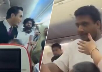 VIDEO/ “Dua të vdes”- Tmerr në ajër, pasagjeri tenton të hapë daljen e emergjencës së avionit në mbi 10 mijë metra lartësi!