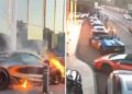 E paprecedentë në Britani, 3 persona sulmojnë me “Molotov” në dasmë! Dy supermakina u dogjën dhe të ftuarit ikën të tmerruar! Shikoni pamjet