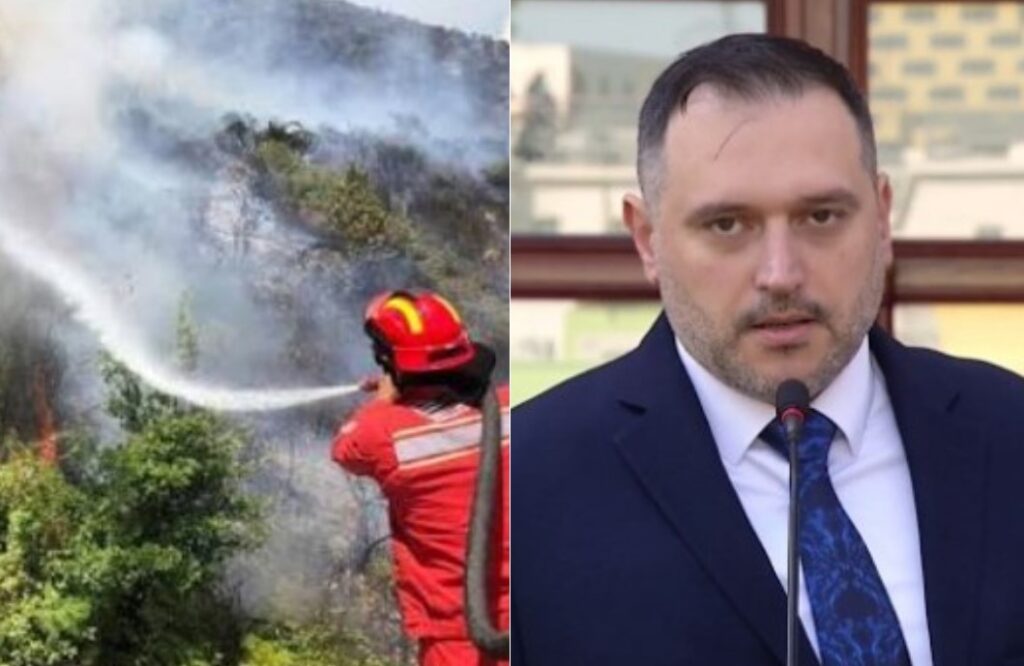 Situata e zjarreve në vend, ministri i Mbrojtjes: Operacione nga toka dhe ajri në Dajt, Pukë e Mirditë! S’ka rrezik për zonat e banuara