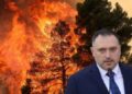 Situata e zjarreve në vend, ministri Nufi: Aksion pa ndërprerje nga toka e ajri, 274 forca dhe 5 mjete ajrore! Siguria e qytetarëve, prioritet