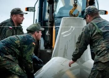 Fortifikimi i kufirit evropian, ushtria gjermane vendos pengesa antitank në terrenin polak