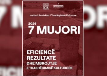 Ministri Gonxhja publikon bilancin 7-mujor të IKTK-së: Rritje e investimeve dhe 19 site të reja arkeologjike të zbuluara