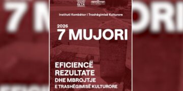 Ministri Gonxhja publikon bilancin 7-mujor të IKTK-së: Rritje e investimeve dhe 19 site të reja arkeologjike të zbuluara