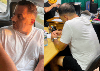 Nxorën fotot e Ergys Agasit gjatë arrestimit, pezullohen dy efektivë të “Shqiponjave”
