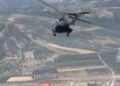 Zjarri në Mallakastër ende i rrezikshëm, ushtria ndërhyn përsëri me helikopter nga ajri për të shuar flakët!