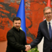 Zelensky në Beograd, takimi me Vuçiç vjen në mes të tensioneve me Rusinë