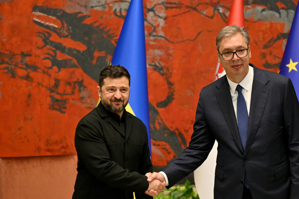 Zelensky në Beograd  takimi me Vuçiç vjen në mes të tensioneve me Rusinë