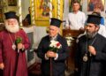 Kryepiskopi Joani në Imbros, bashkë me dy patriarkë për 65-vjetorin e Bartholomeut