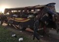 VIDEO/ Tragjedi rrugore në Kamerun, 16 të vdekur nga përplasja e autobusit me kamionin! Shtatë anëtarë familjeje, po shkonin në varrim