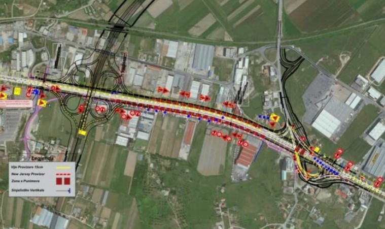 Punimet në mbikalimin e Kasharit  ARRSH njofton bllokimin e autostradës për 3 netë  Ja devijimet dhe këshillat për drejtuesit
