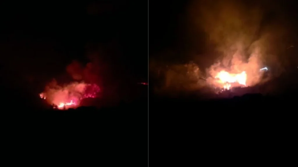 Flakët në Malin e Krujës dalin jashtë kontrollit, zjarri zbret drejt zonave të banuara
