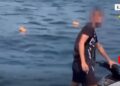 VIDEO/ Hyri me Jet Ski në zonën e pushuesve, bllokohet mjeti dhe gjobitet me 500 mijë lekë drejtuesi në Ksamil