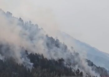 Zjarri në Lurë bëhet i rrezikshëm, flakët po përhapen në thellësi të parkut! Digjen mbi 300 hektarë, 4 mjete fluturuese në aksion