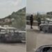 Makina shkrumbohet e gjitha në ecje përgjatë autostradës Tiranë-Elbasan, nuk raportohen të lënduar!