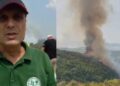 “Janë djegur rreth 20 hektarë”- Zjarri në 4 fshatra në juglindje të Tiranës, inspektori i APR: Shumica janë pyje, ka dëme edhe në ullishte e vreshta