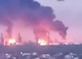 VIDEO/ Ukraina hedh në erë rafinerinë ruse të naftës në Krasnodar, sulme edhe në Samara! Tymi i zi dhe flakët mbulojnë zonën