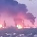 VIDEO/ Ukraina hedh në erë rafinerinë ruse të naftës në Krasnodar, sulme edhe në Samara! Tymi i zi dhe flakët mbulojnë zonën