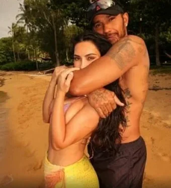Lewis Hamilton dhe Kim Kardashian, momente intime dhe relaksi gjatë pushimeve në Hawaii