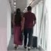 Fotot nga aeroporti bëhen virale, Rizarta Hoxha dhe Arbër Çepani ngrenë dyshime për romancë