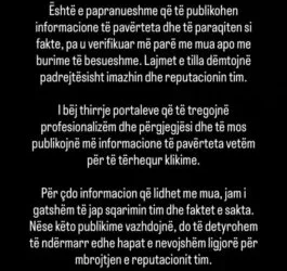 Mjaft me spekulimet!”/ DJ PM mohon lidhjen me Almedina Ismajlin, por hesht për ndarjen nga Sarah Berisha