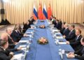 Xi dhe Putin takohen në Bishkek, presidenti kinez: Themeli do jetë më i fortë, bashkëpunim i mëtejshëm mes dy vendeve tona!