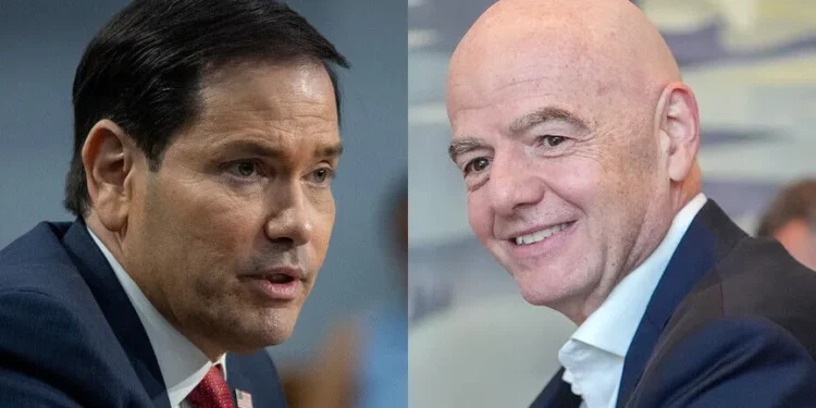 Infantino kërkon mbështetjen e SHBA-së për të ruajtur postin në FIFA -